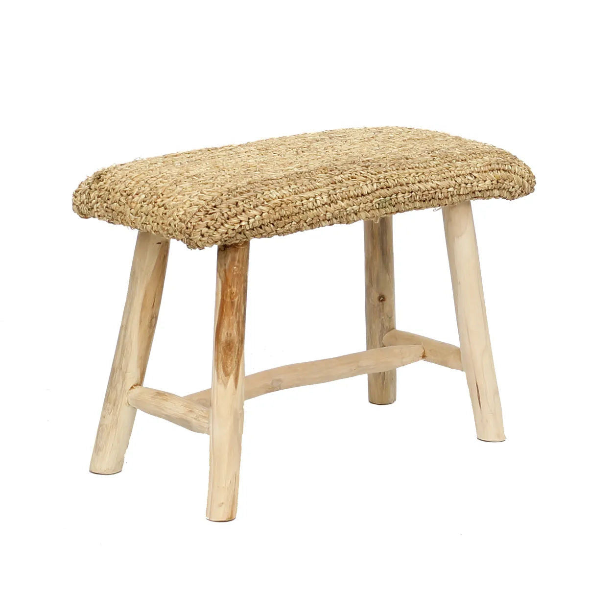 Bazarbizar- The Raffia Bench - Natural