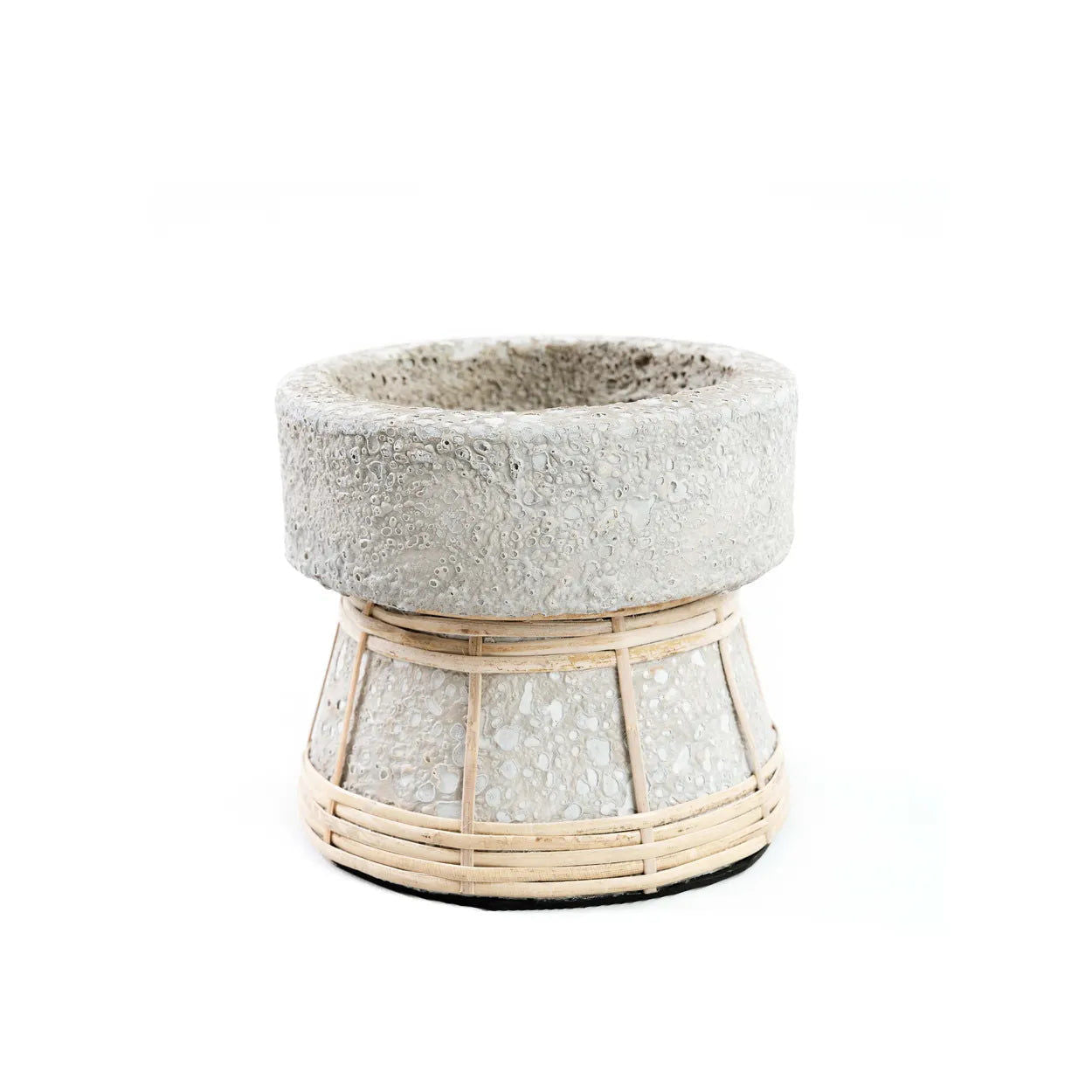 Bazarbizar-The Serene Candle Holder - Concrete Natural - S