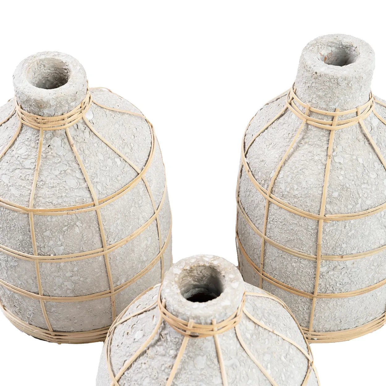 Bazarbizar-The Whoopy Vase - Concrete Natural - L