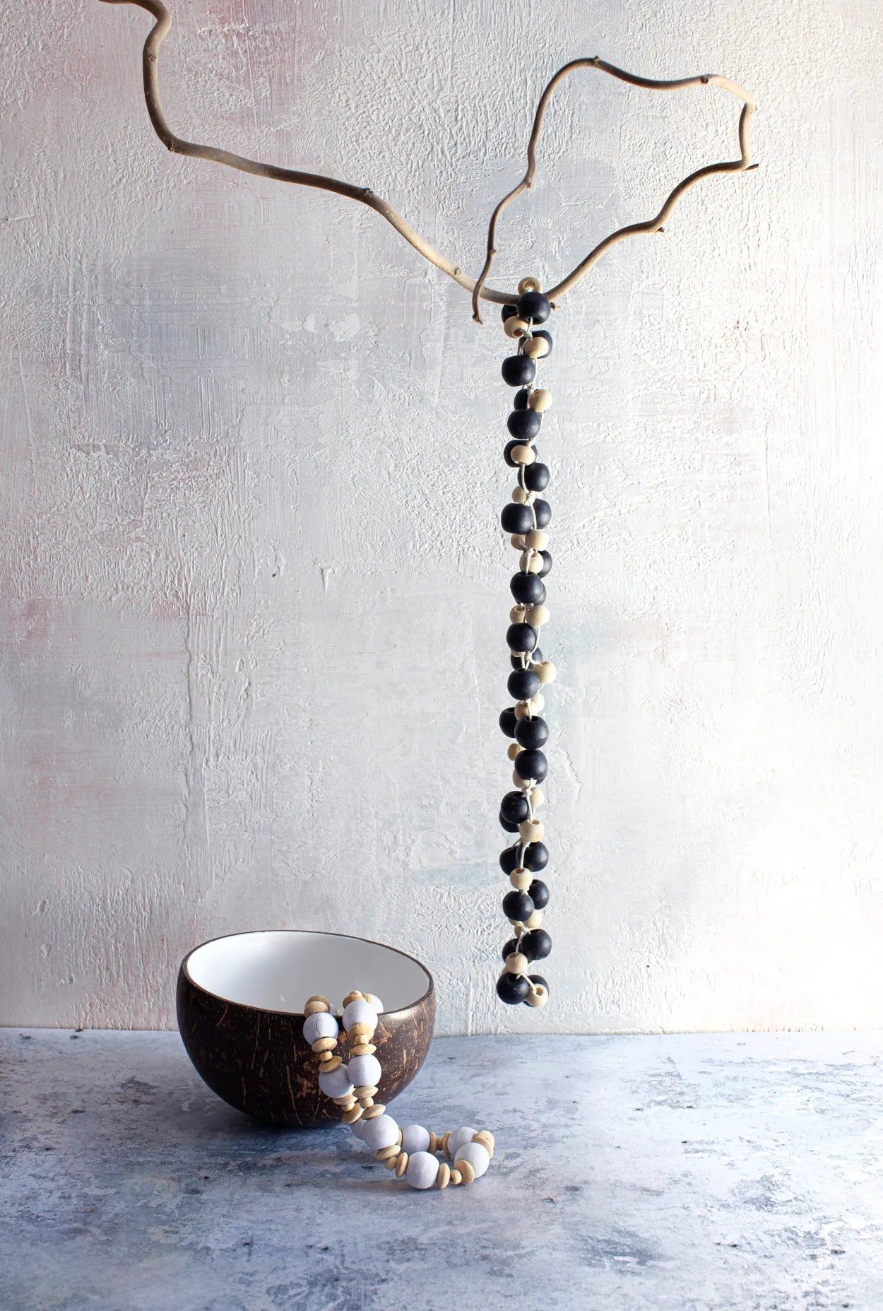 Bazarbizar-The Canggu Necklace - Natural Black