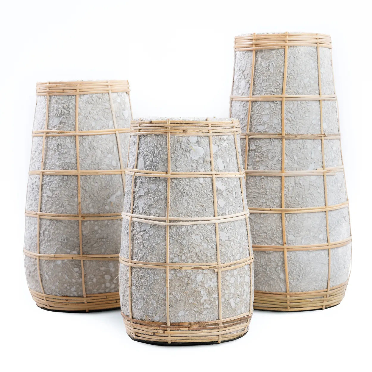 Bazarbizar-The Cutie Vase - Concrete Natural - M