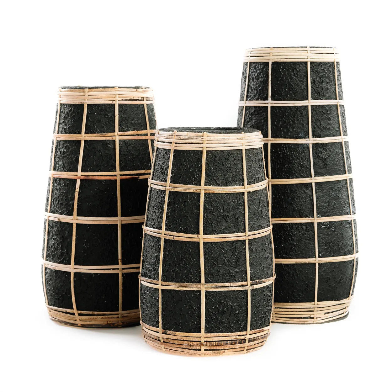 Bazarbizar- The Cutie Vase - Black Natural - L