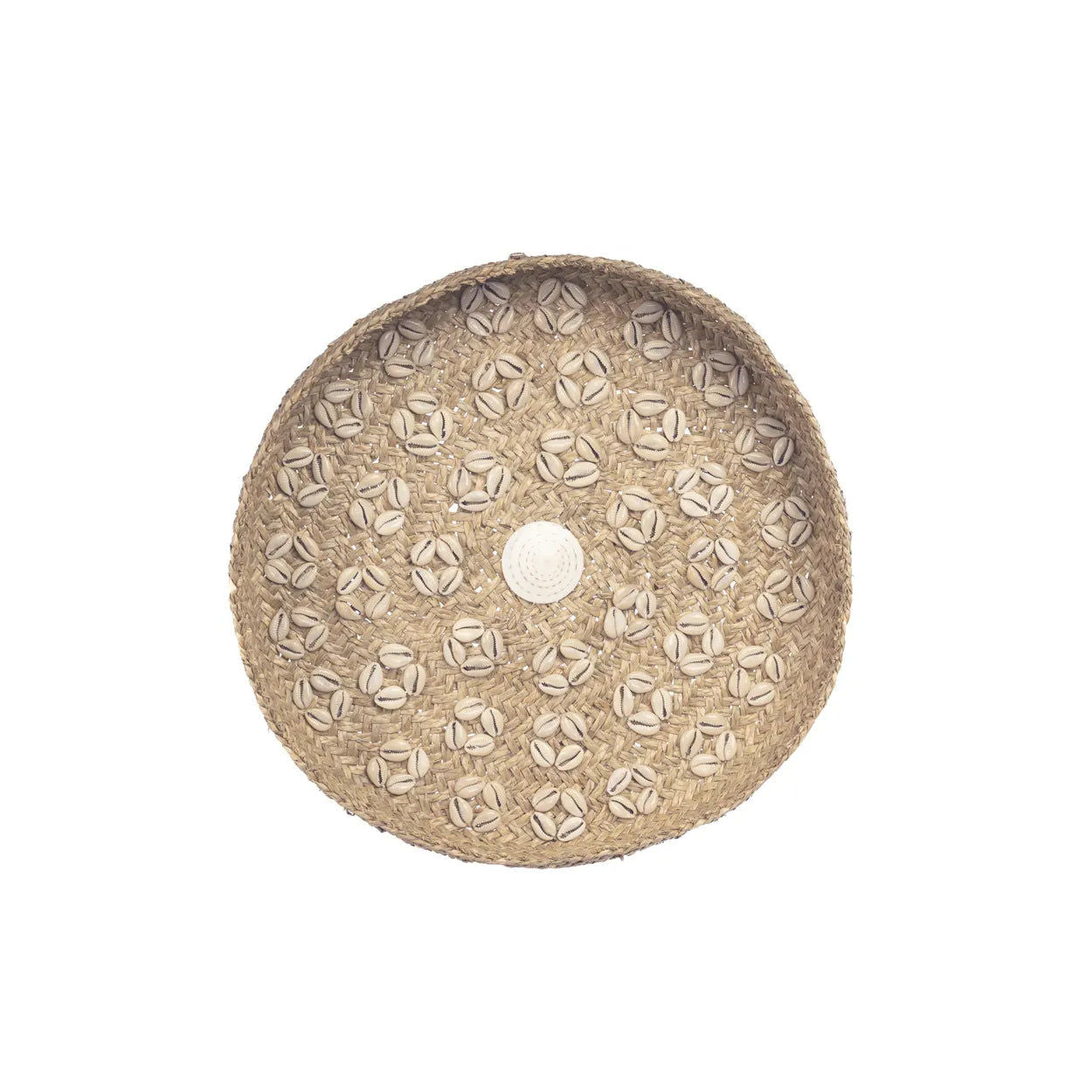 Bazarbizar-The Caribe Shell Plate - Natural White - M