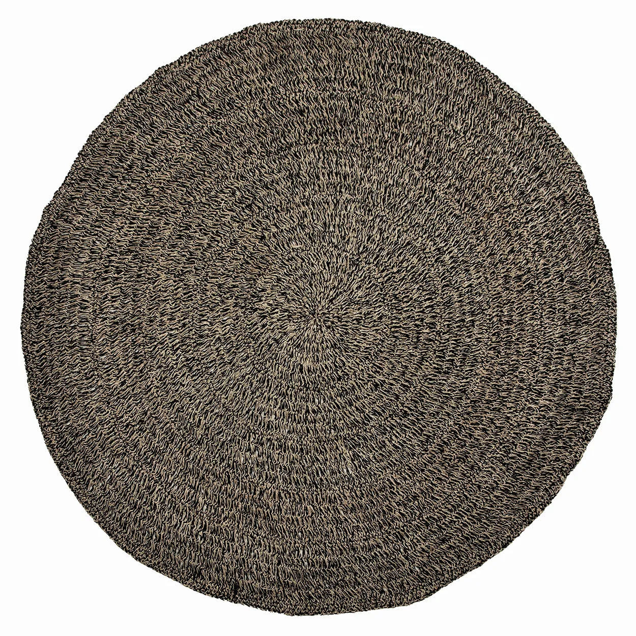 Bazarbizar-The Seagrass Carpet - Natural Black - 200