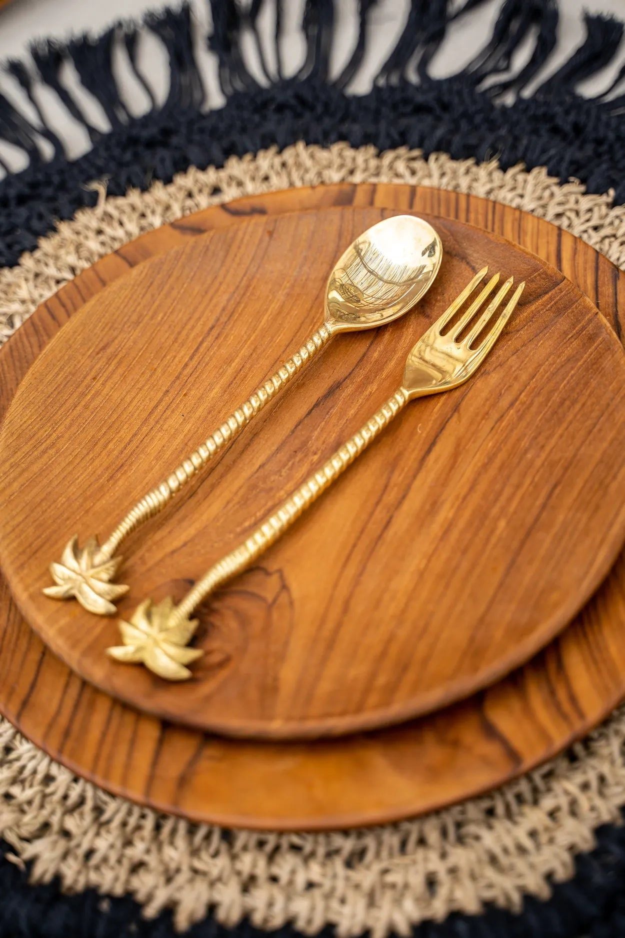 Bazarbizar-The Palm Tree Fork - Gold