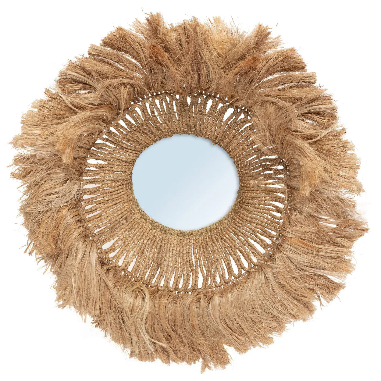 Bazarbizar- The Abaca Solomon Mirror - Natural