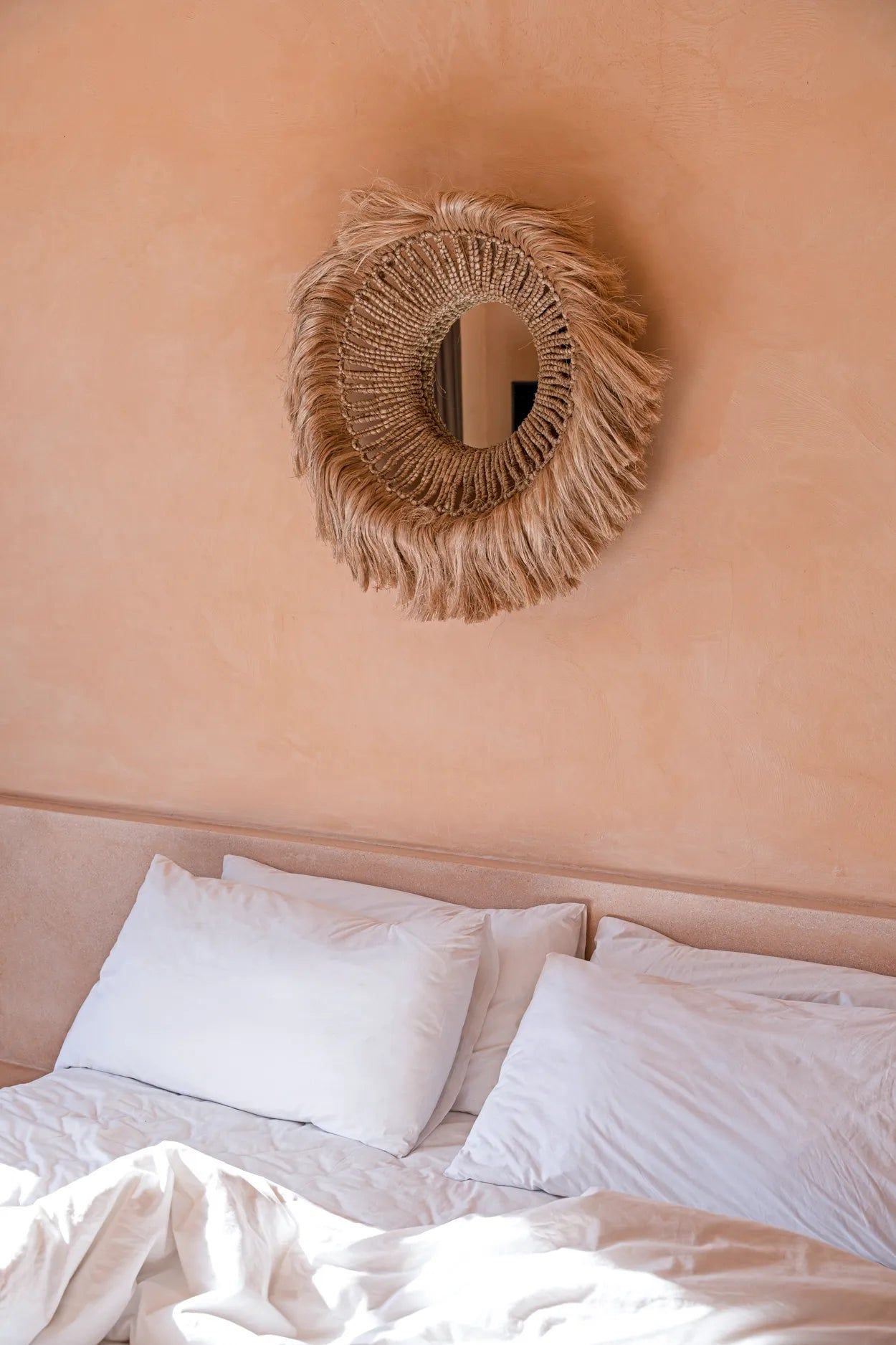 Bazarbizar- The Abaca Solomon Mirror - Natural