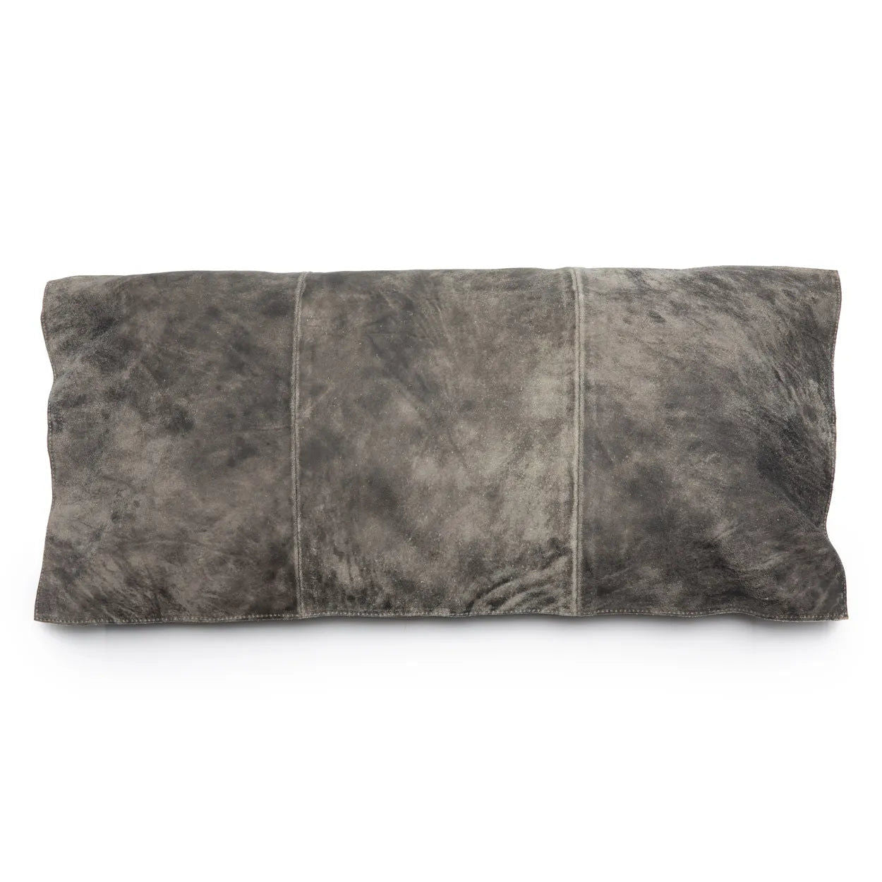 Bazarbizar-The Three Panel Suede Cushion Cover - Grey - 30x60