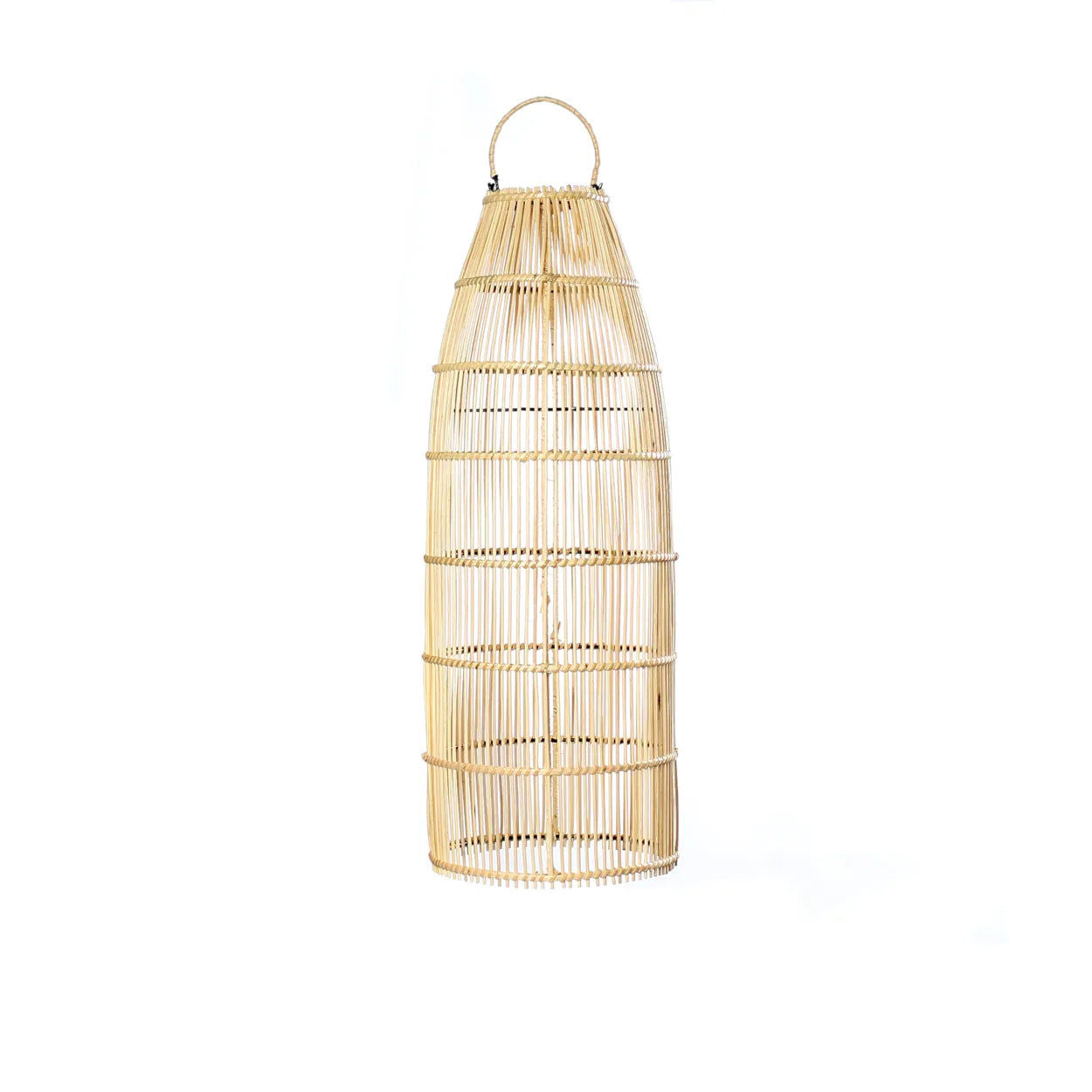 Bazarbizar-The Fish Trap Pendant - Natural - M