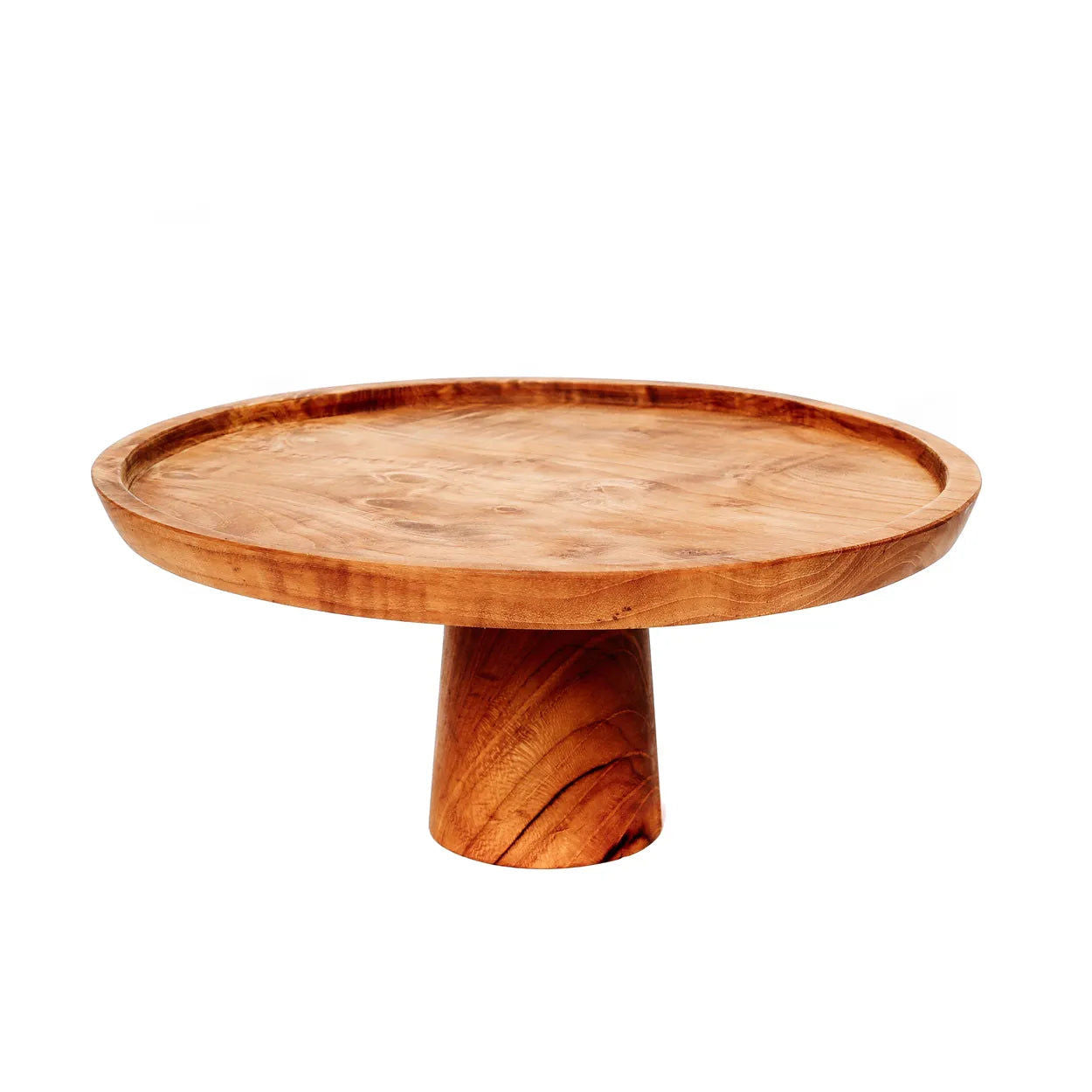 Bazarbizar- The Teak Root Cake Dish - L