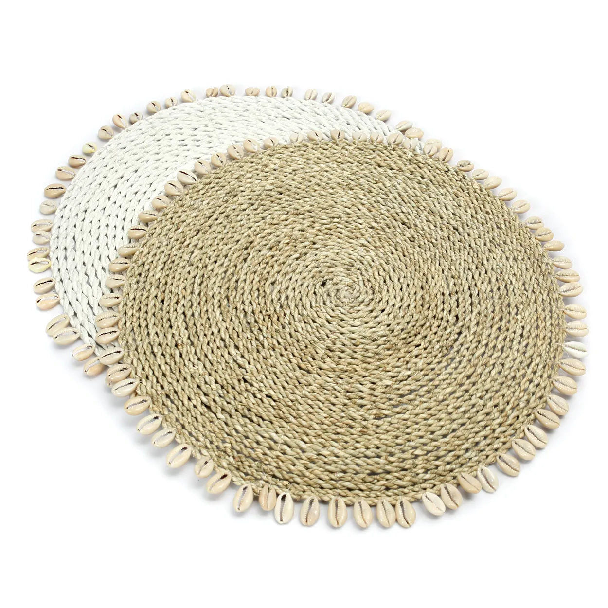 Bazarbizar-The Seagrass Shell Placemat - Natural