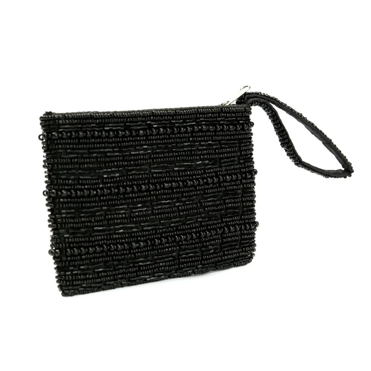 Bazarbizar-The Black Beaded Wallet