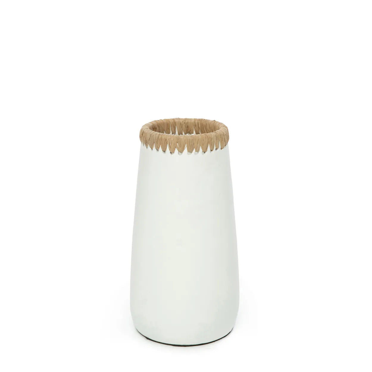 Bazarbizar-The Sneaky Vase - White Natural - M