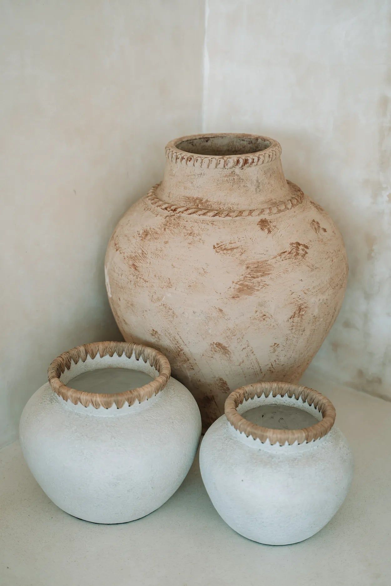 Bazarbizar-The Styly Vase - Concrete Natural - L