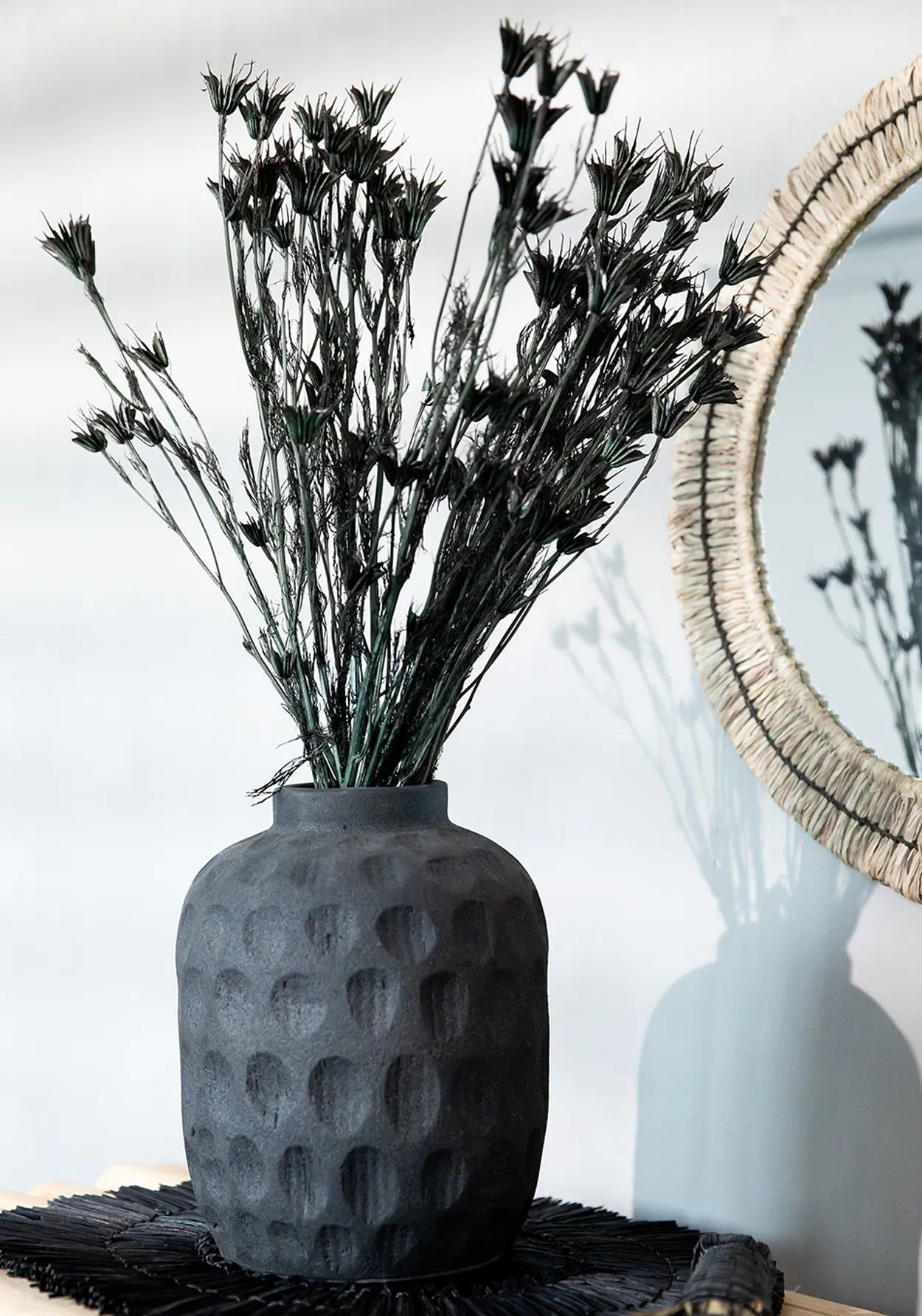 Bazarbizar-The Trendy Vase - Black - L