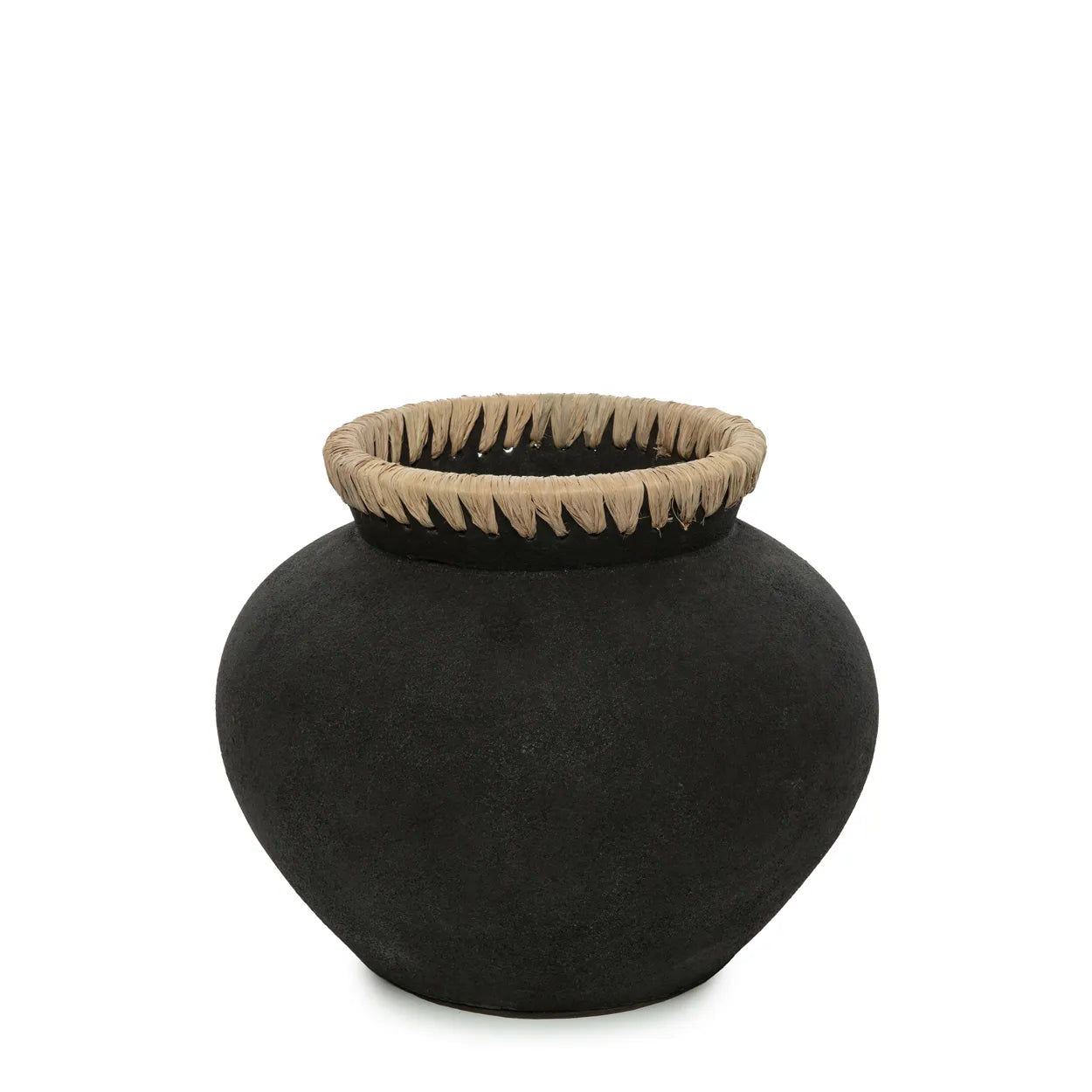 Bazarbizar-The Styly Vase - Black Natural - M