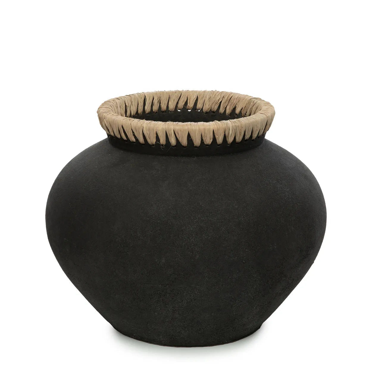 Bazarbizar-The Styly Vase - Black Natural - L