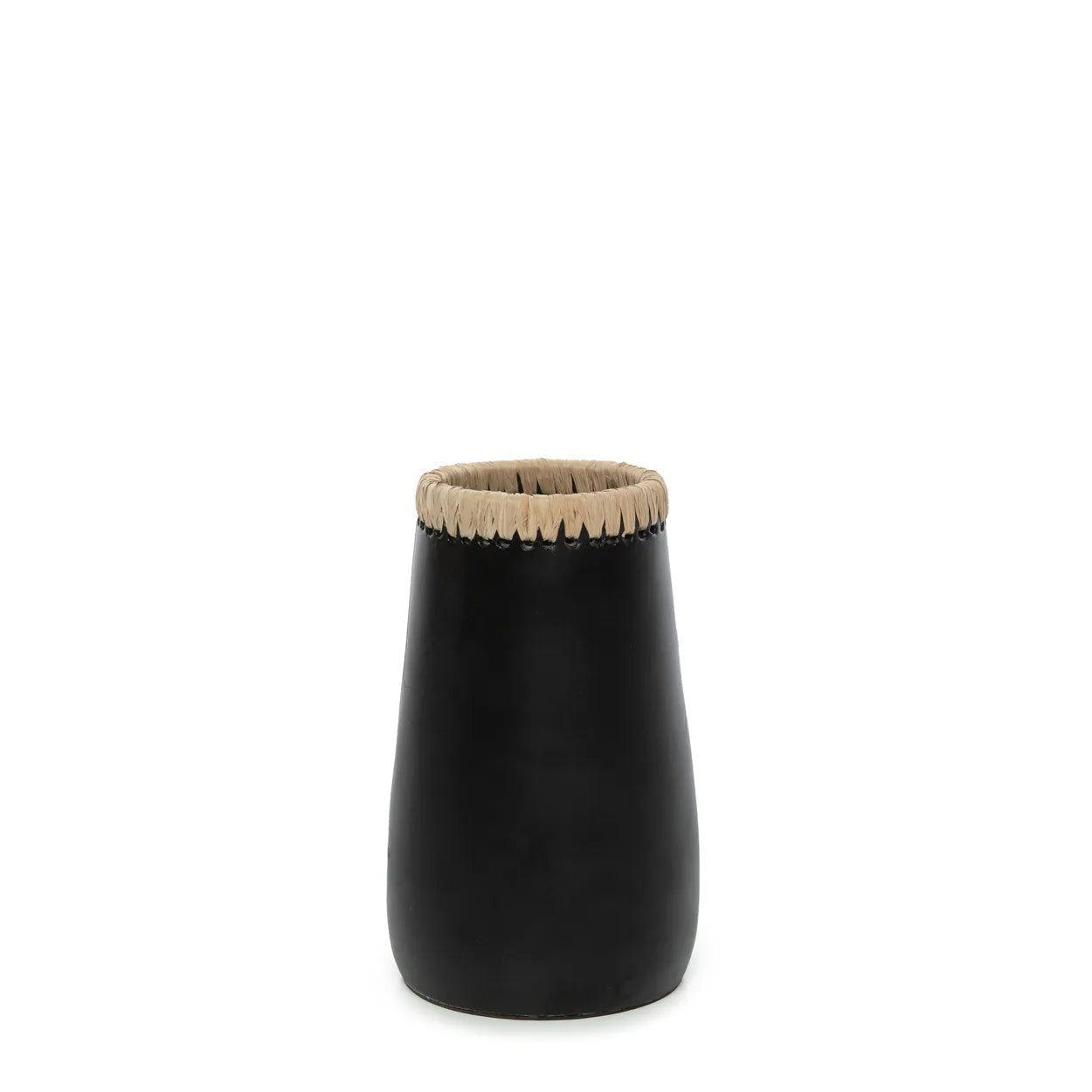 Bazarbizar-The Sneaky Vase - Black Natural - S