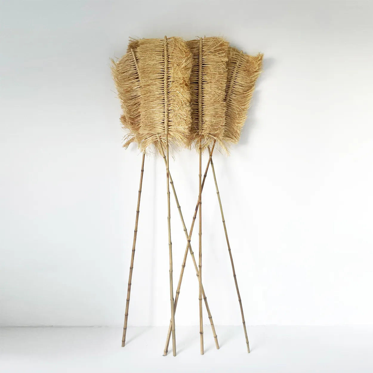 Bazarbizar-The Raffia Palmeira - Natural - Set of 6