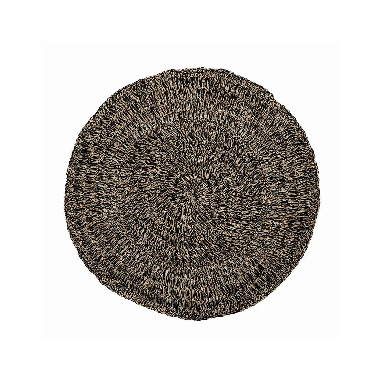 Bazarbizar-The Seagrass Carpet - Natural Black - 100