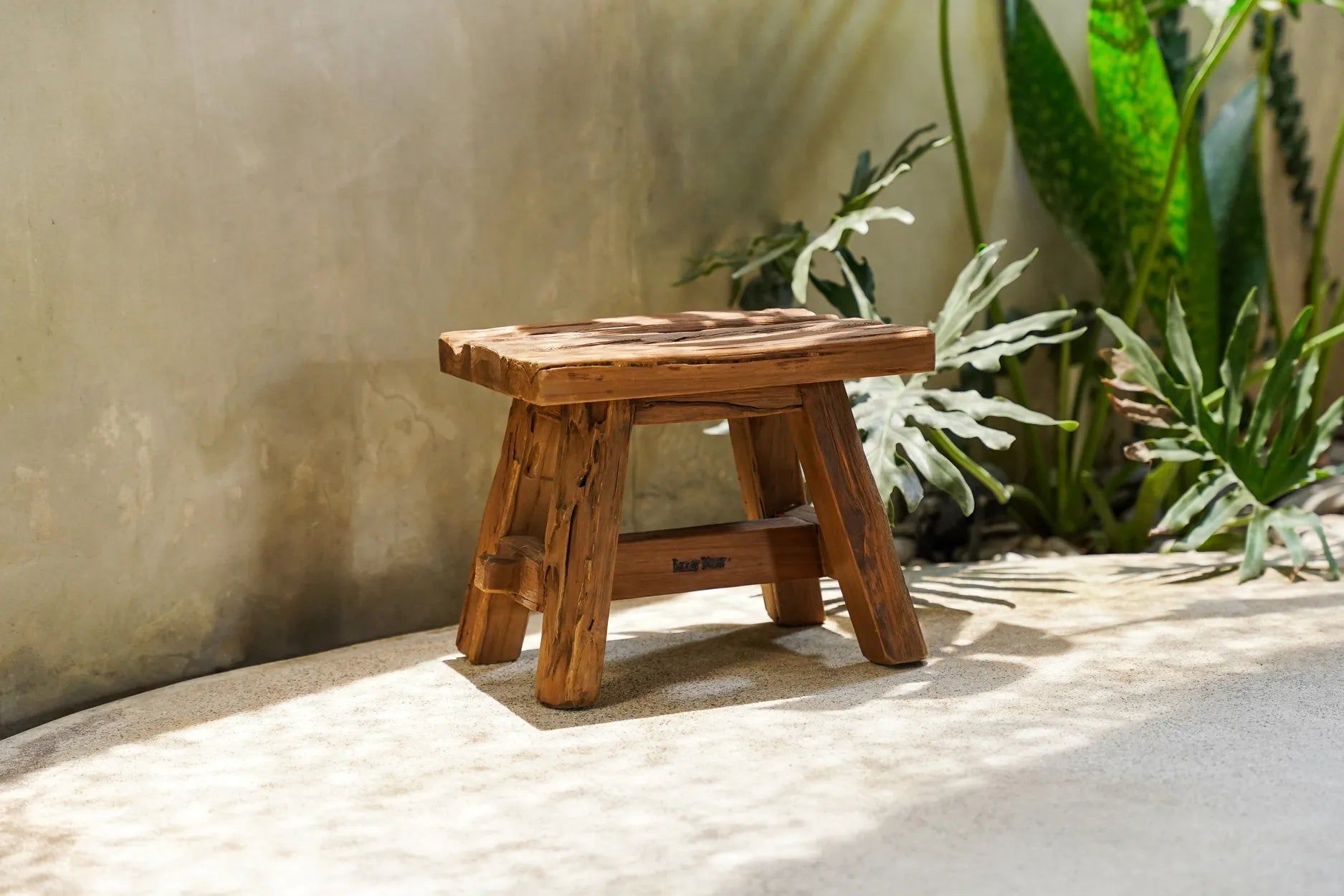 Bazarbizar-The Shoji Stool - Natural - S