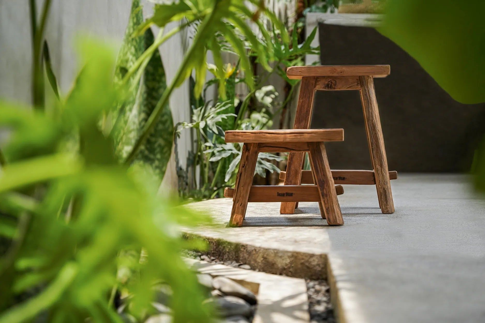 Bazarbizar-The Shoji Stool - Natural - S