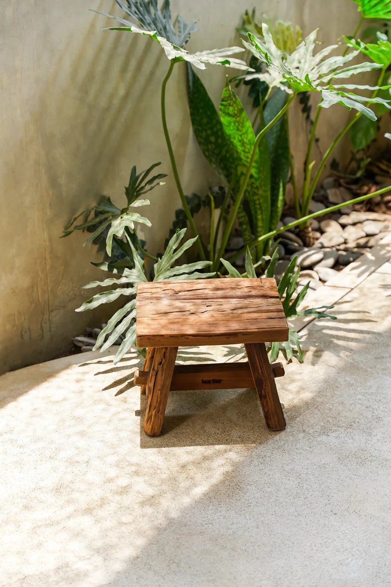 Bazarbizar-The Shoji Stool - Natural - S