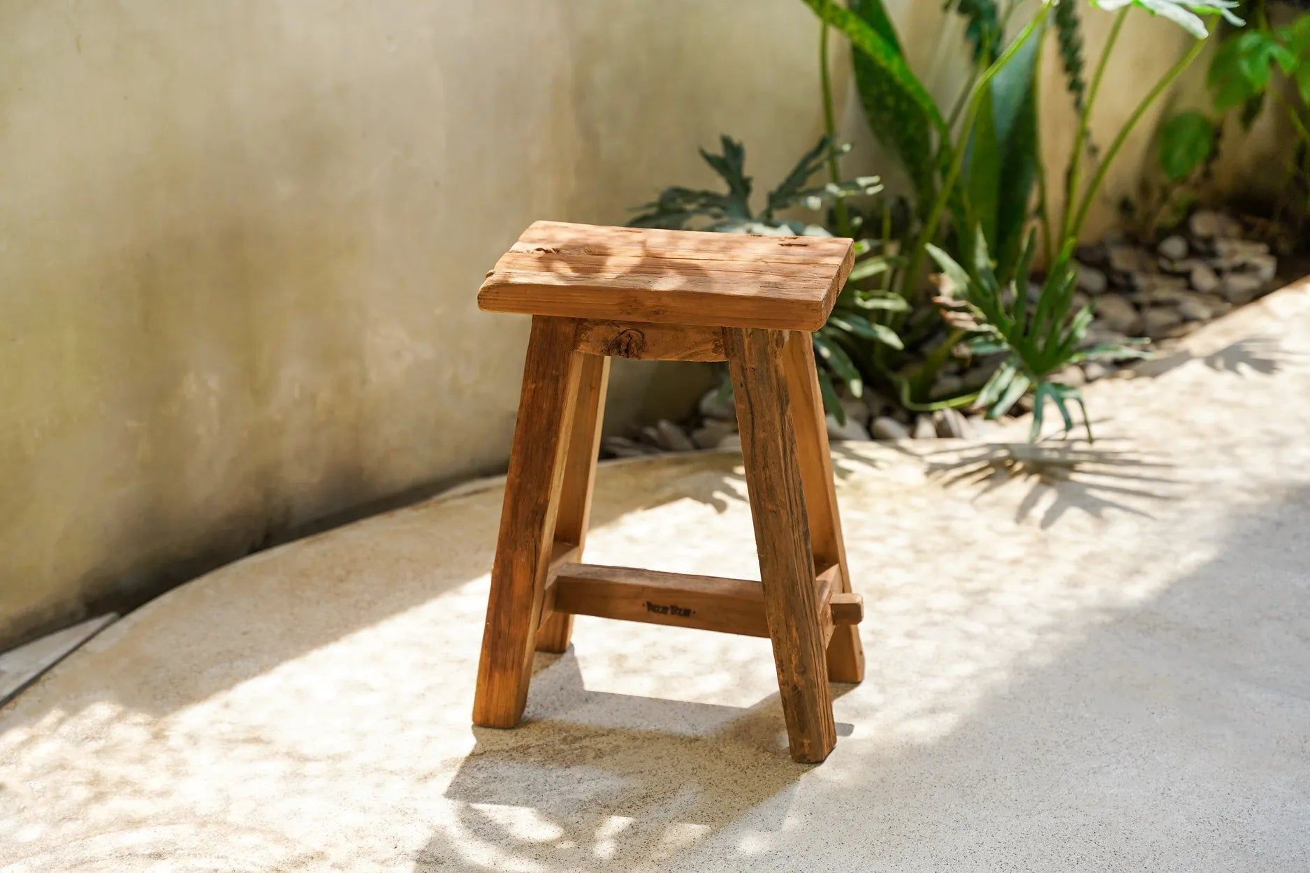 Bazarbizar- The Shoji Stool - Natural - M