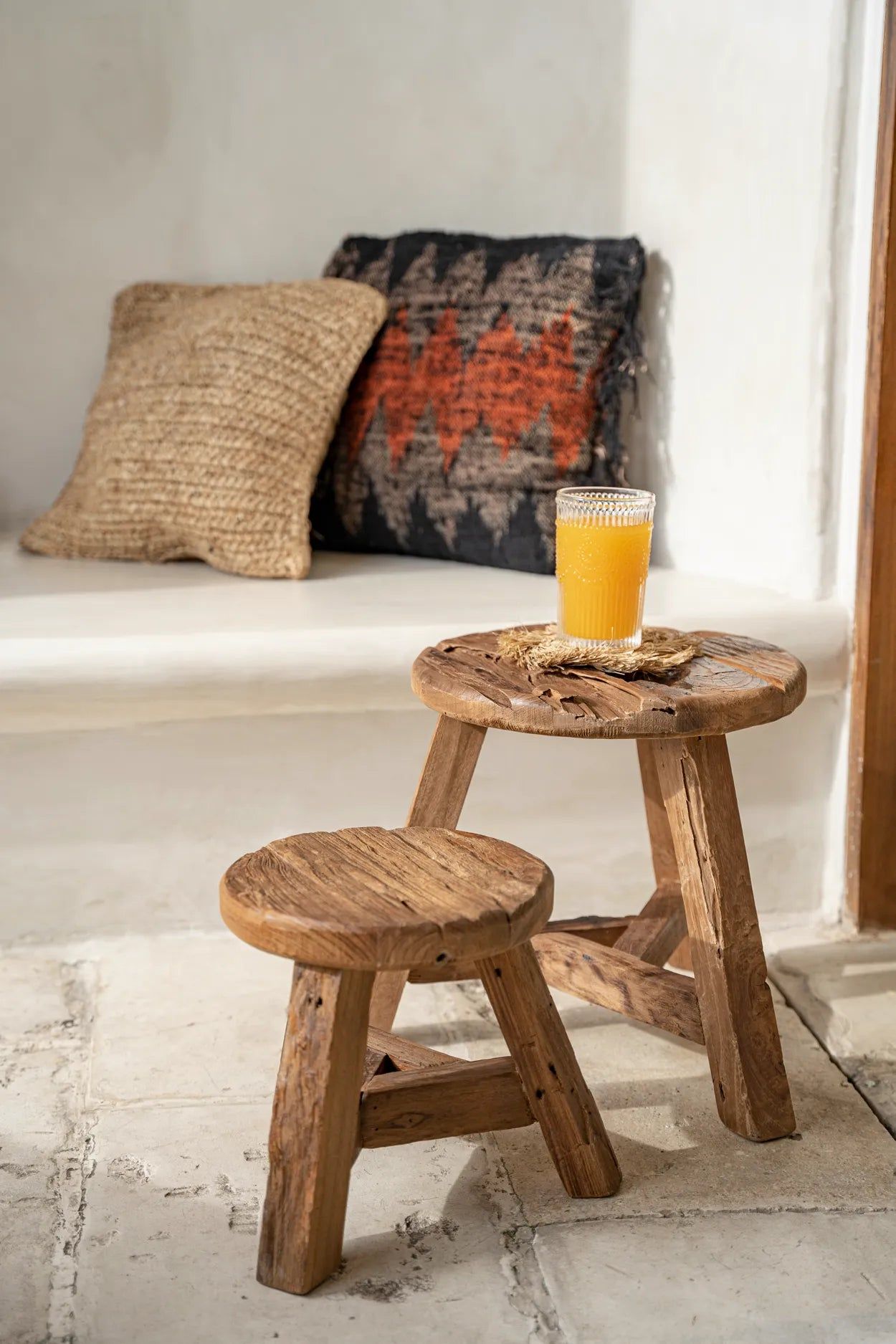 Bazarbizar-The Yatai Stool - Natural - S