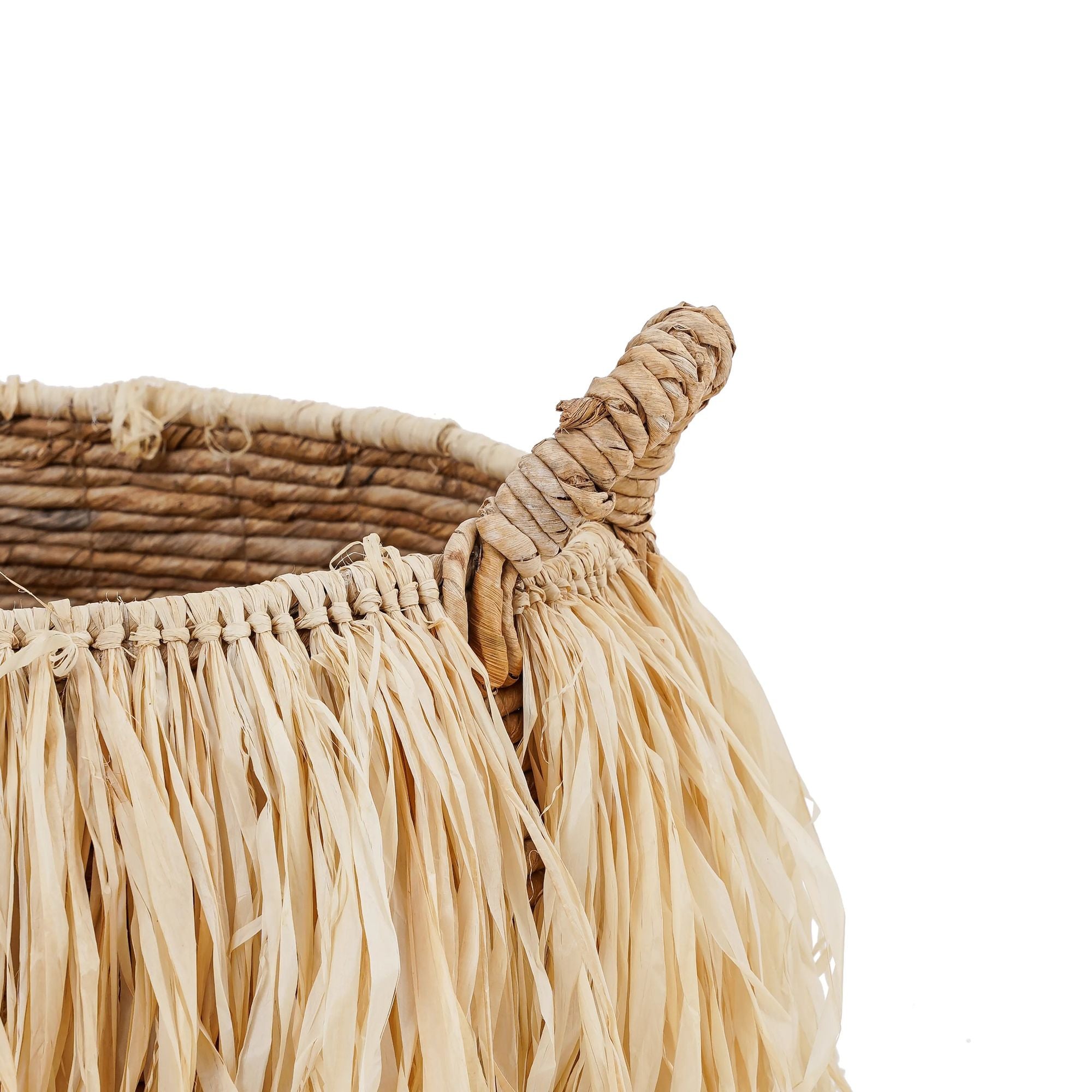 Bazarbizar-The Raffia Basket - L