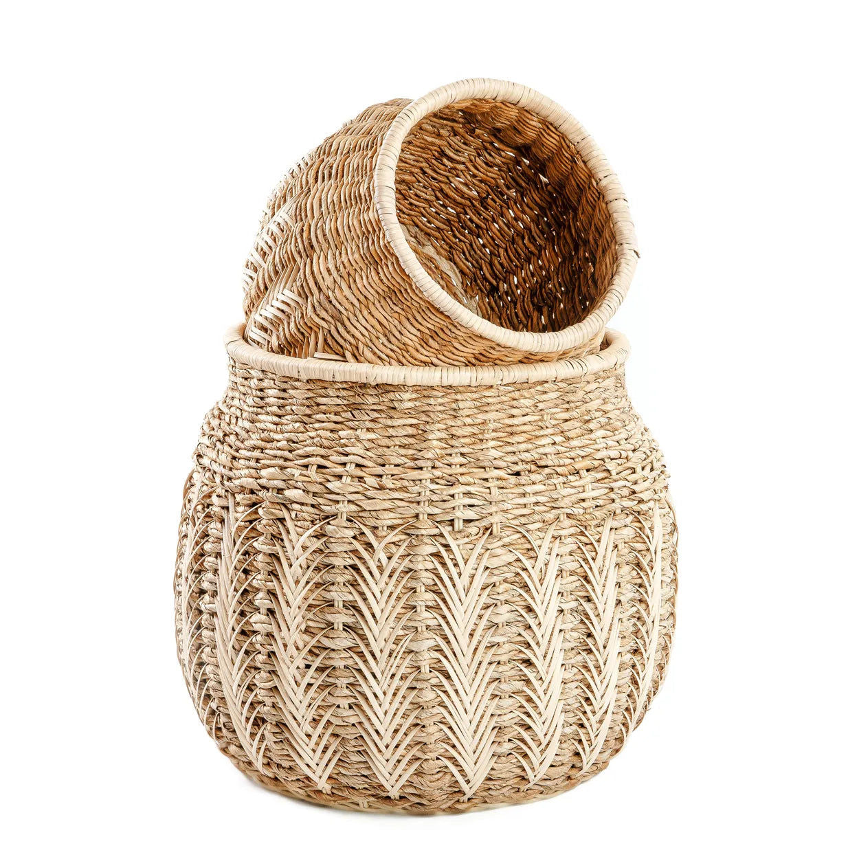 Bazarbizar-The Luziru Basket - Natural - M