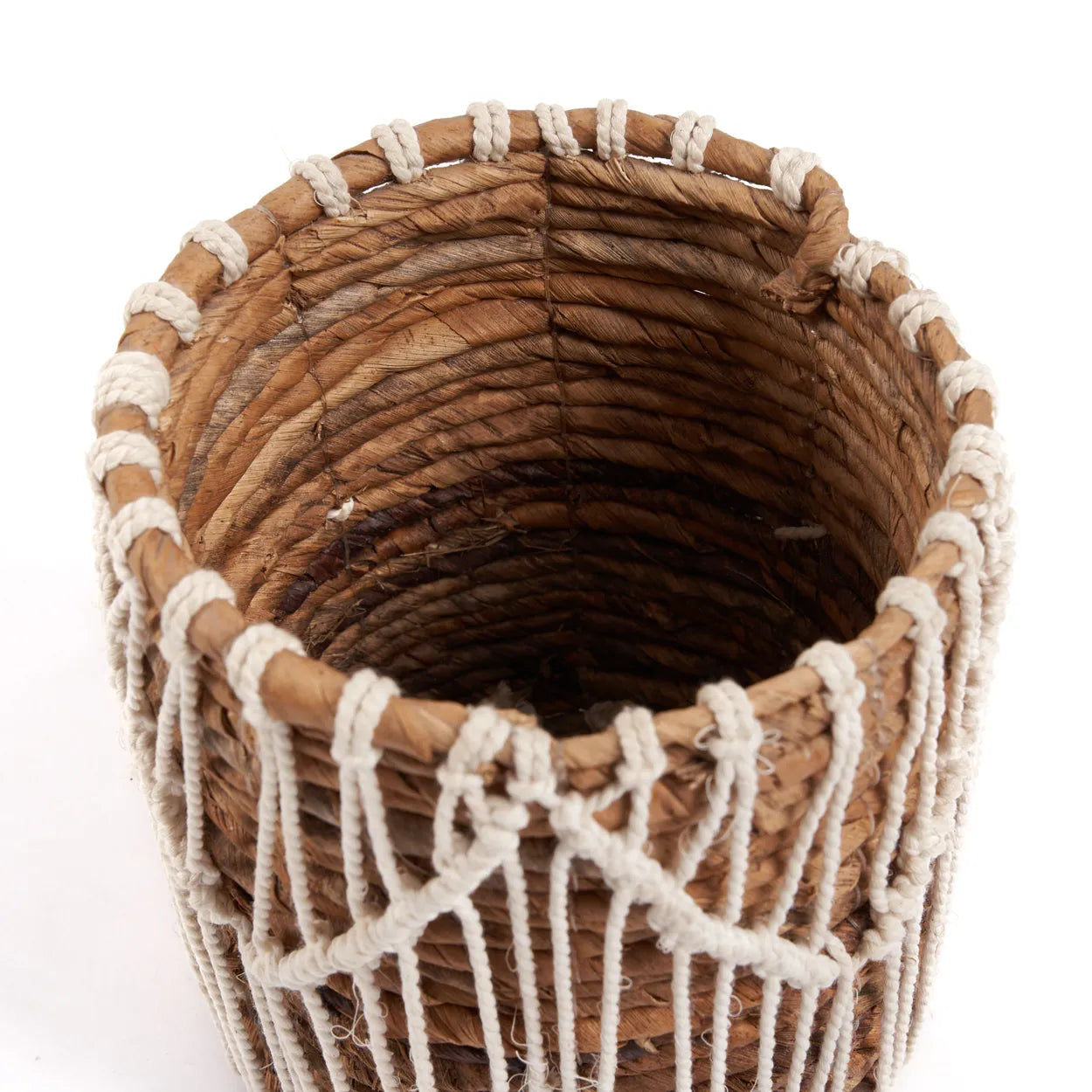 Bazarbizar-The Macra-mazing Basket - Natural White - S