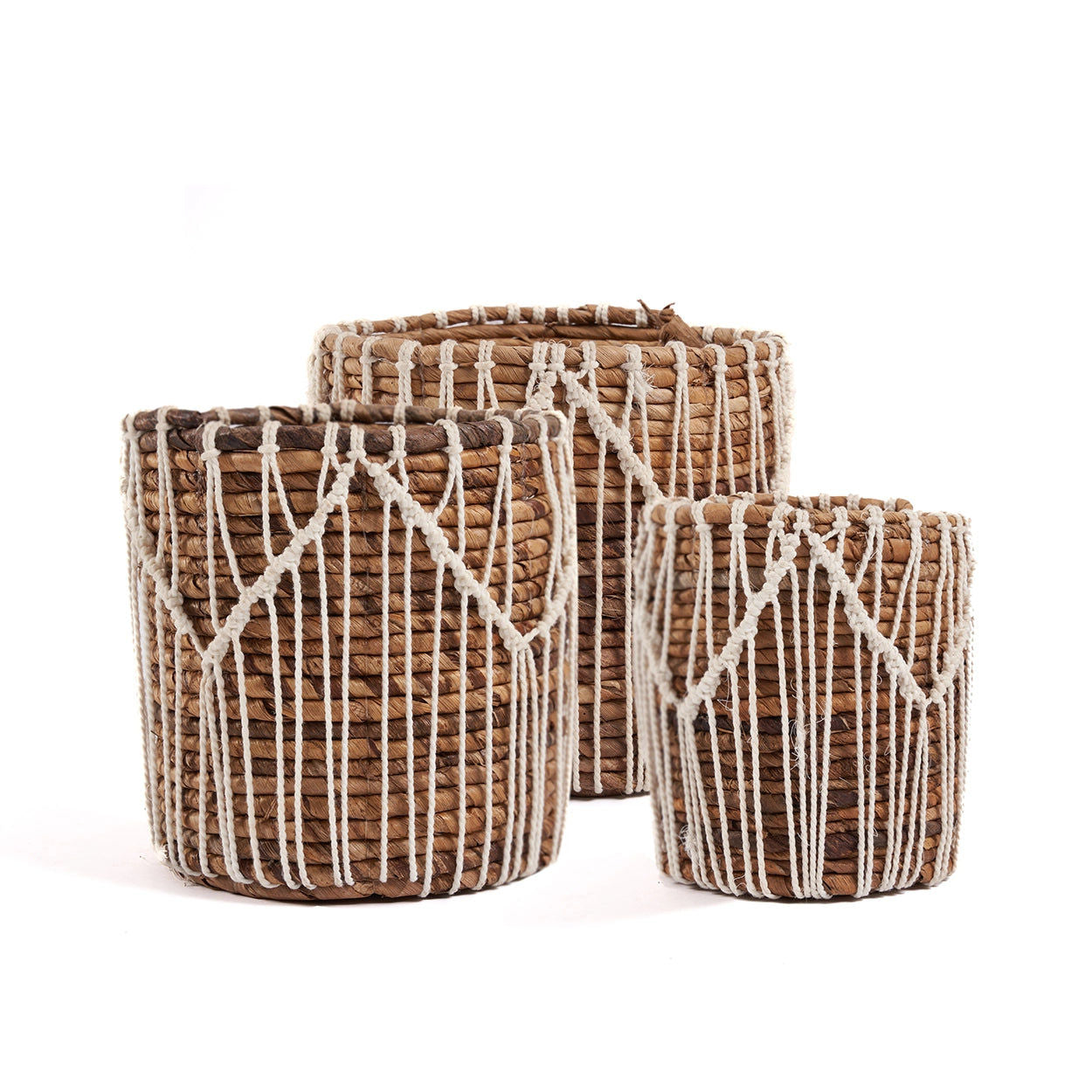 Bazarbizar-The Macra-mazing Basket - Natural White - S