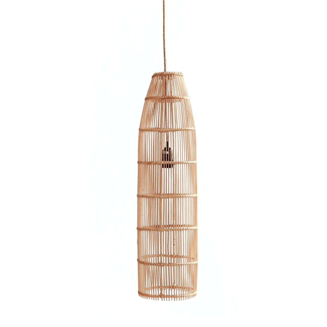 Bazarbizar-The Fish Trap Pendant - Natural - L