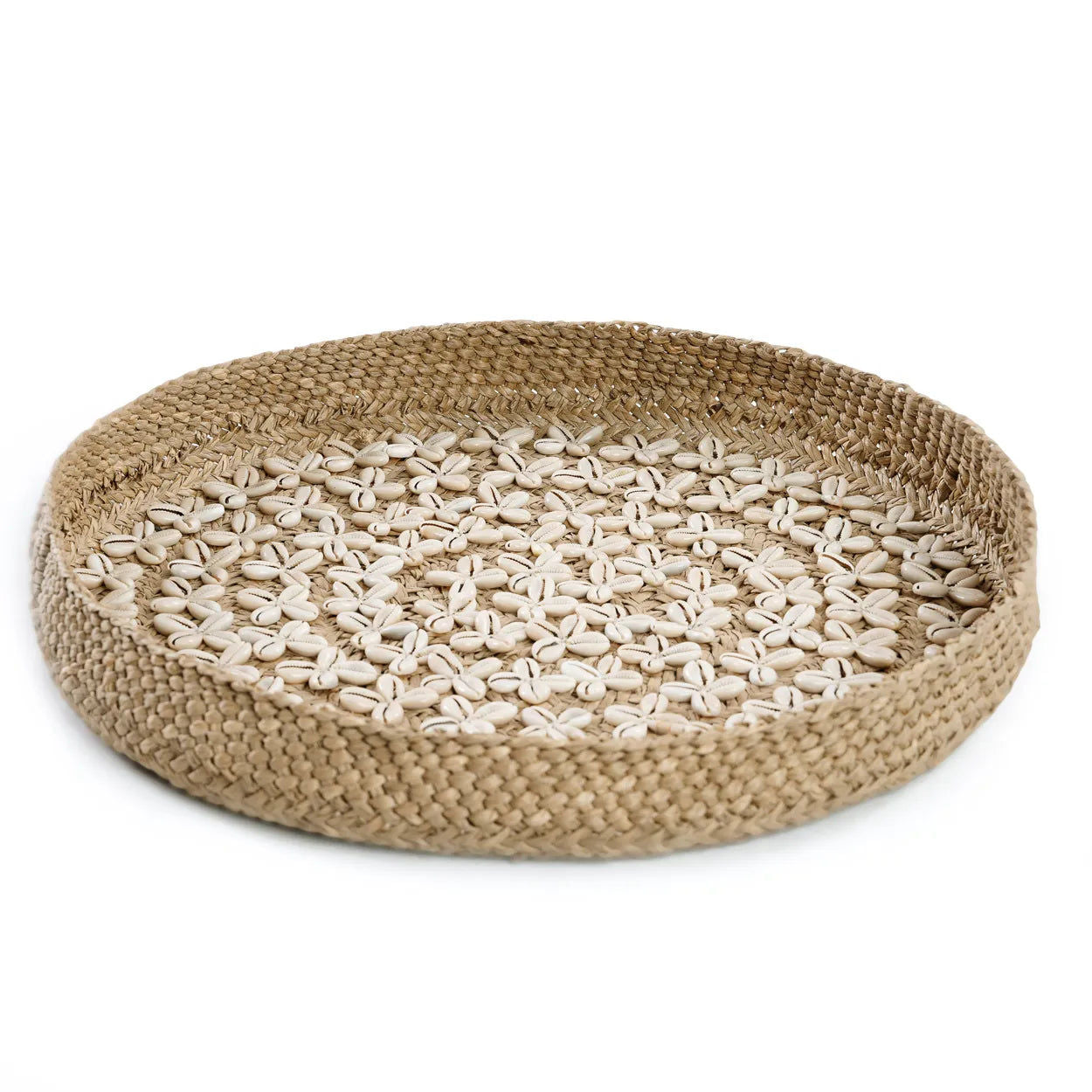 Bazarbizar-The Costa Shell Plate - Natural White - M