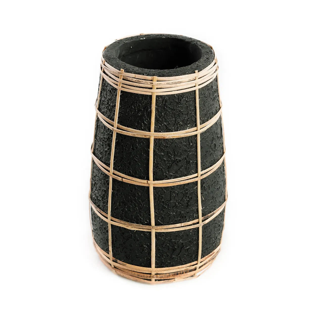 Bazarbizar-The Cutie Vase - Black Natural - S