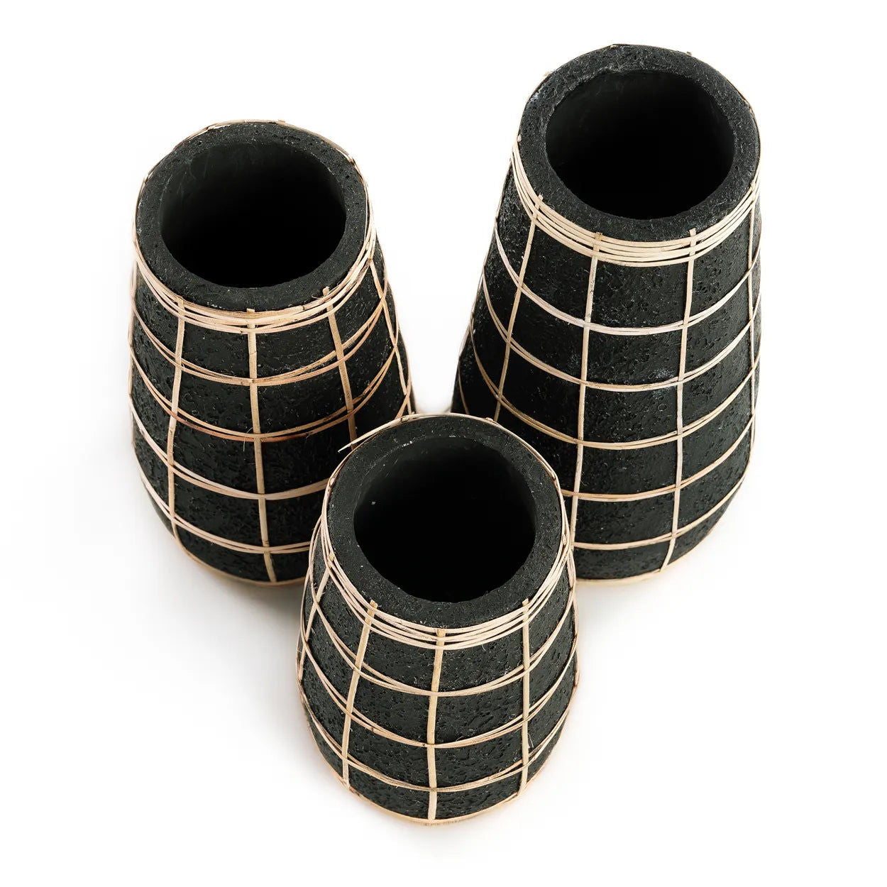 Bazarbizar-The Cutie Vase - Black Natural - S