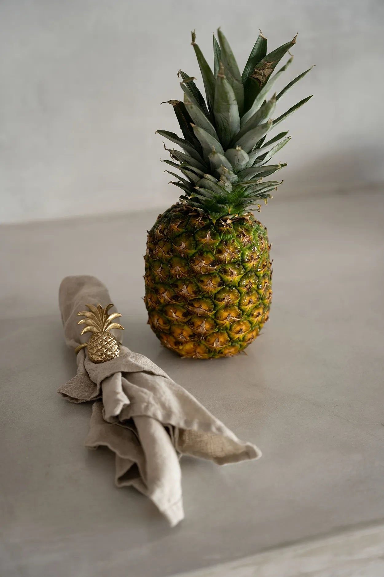 Bazarbizar-The Pineapple Napkin Ring - Gold