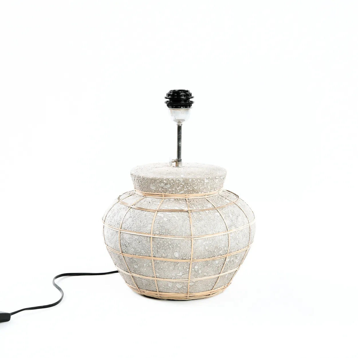 Bazarbizar-The Lipsi Table Lamp - Natural Concrete