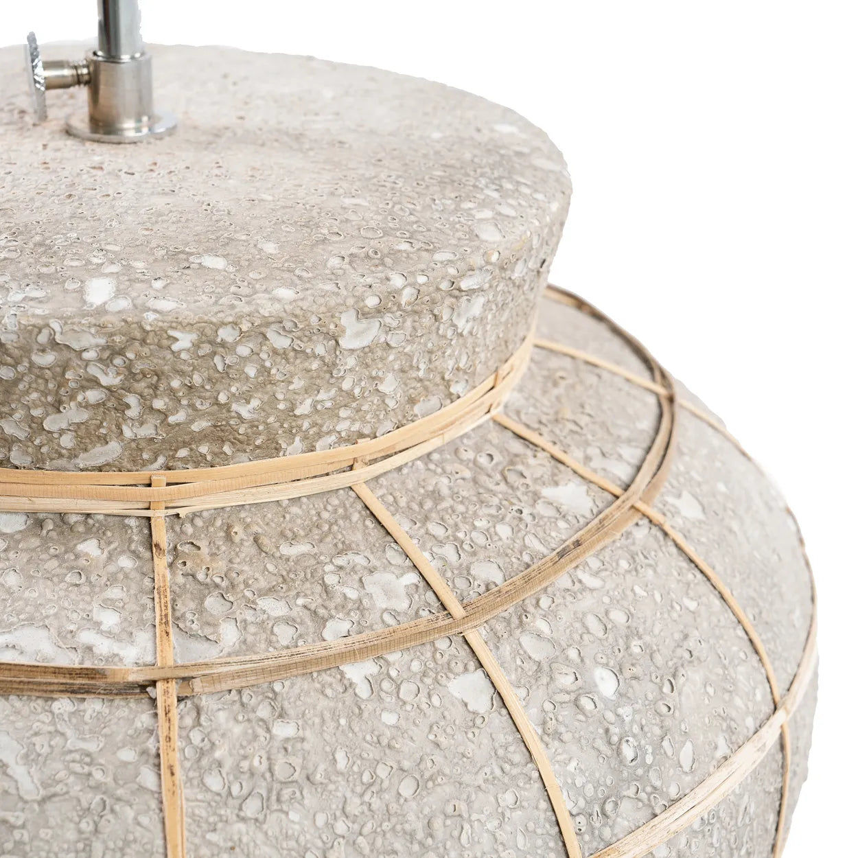 Bazarbizar-The Lipsi Table Lamp - Natural Concrete