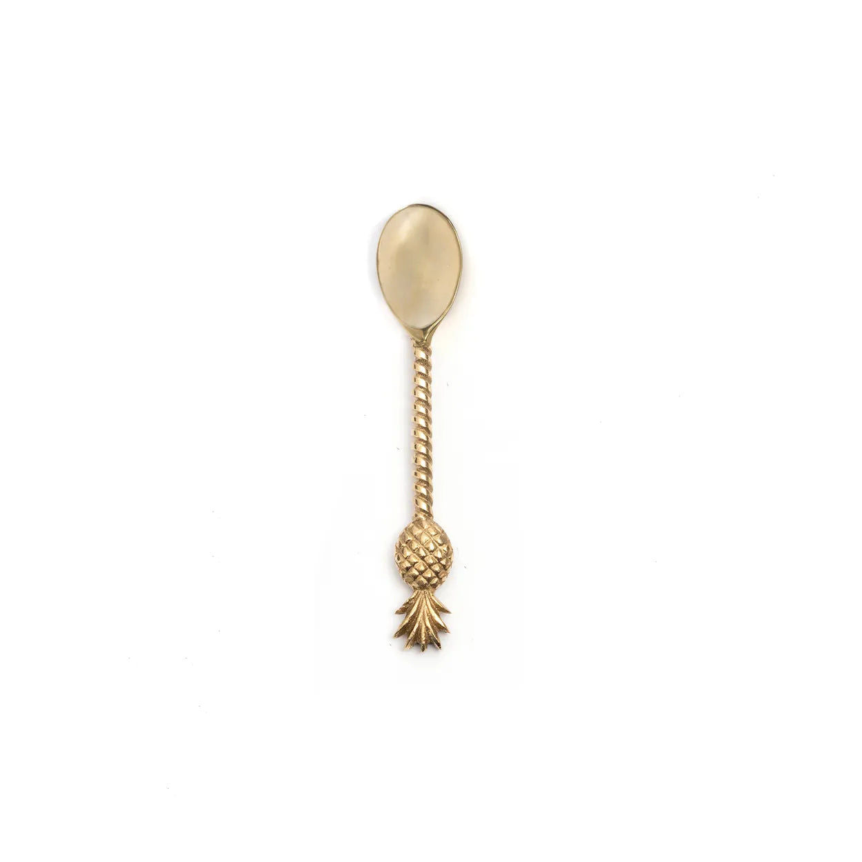 Bazarbizar-The Pineapple Tea Spoon - Gold