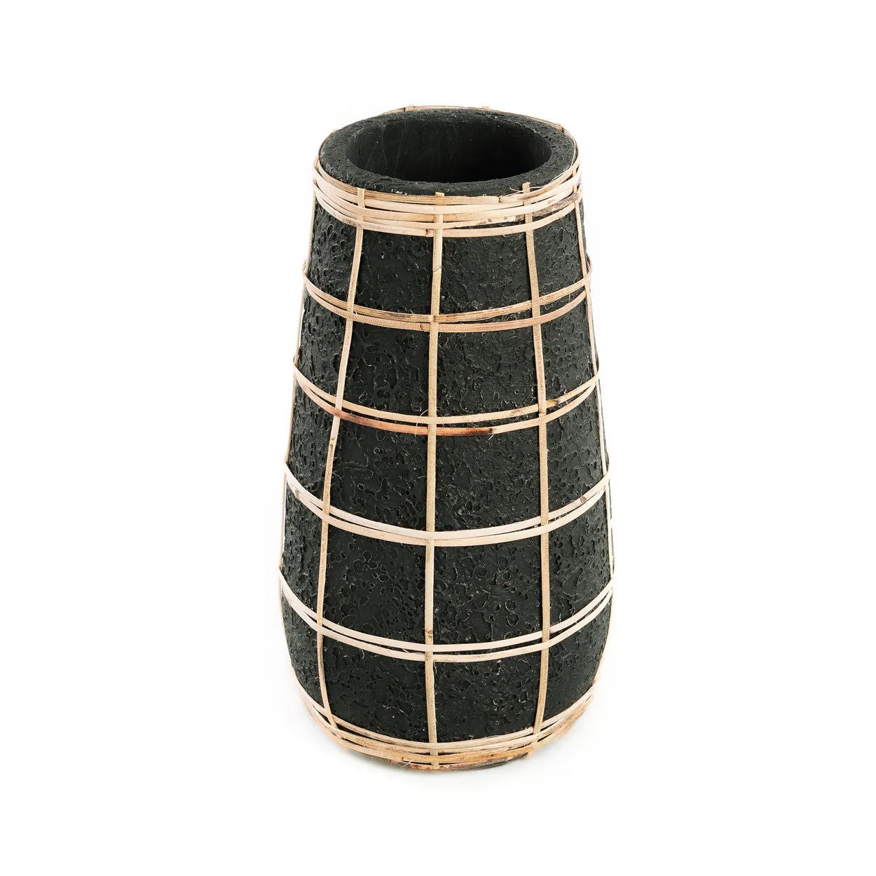 Bazarbizar-The Cutie Vase - Black Natural - M