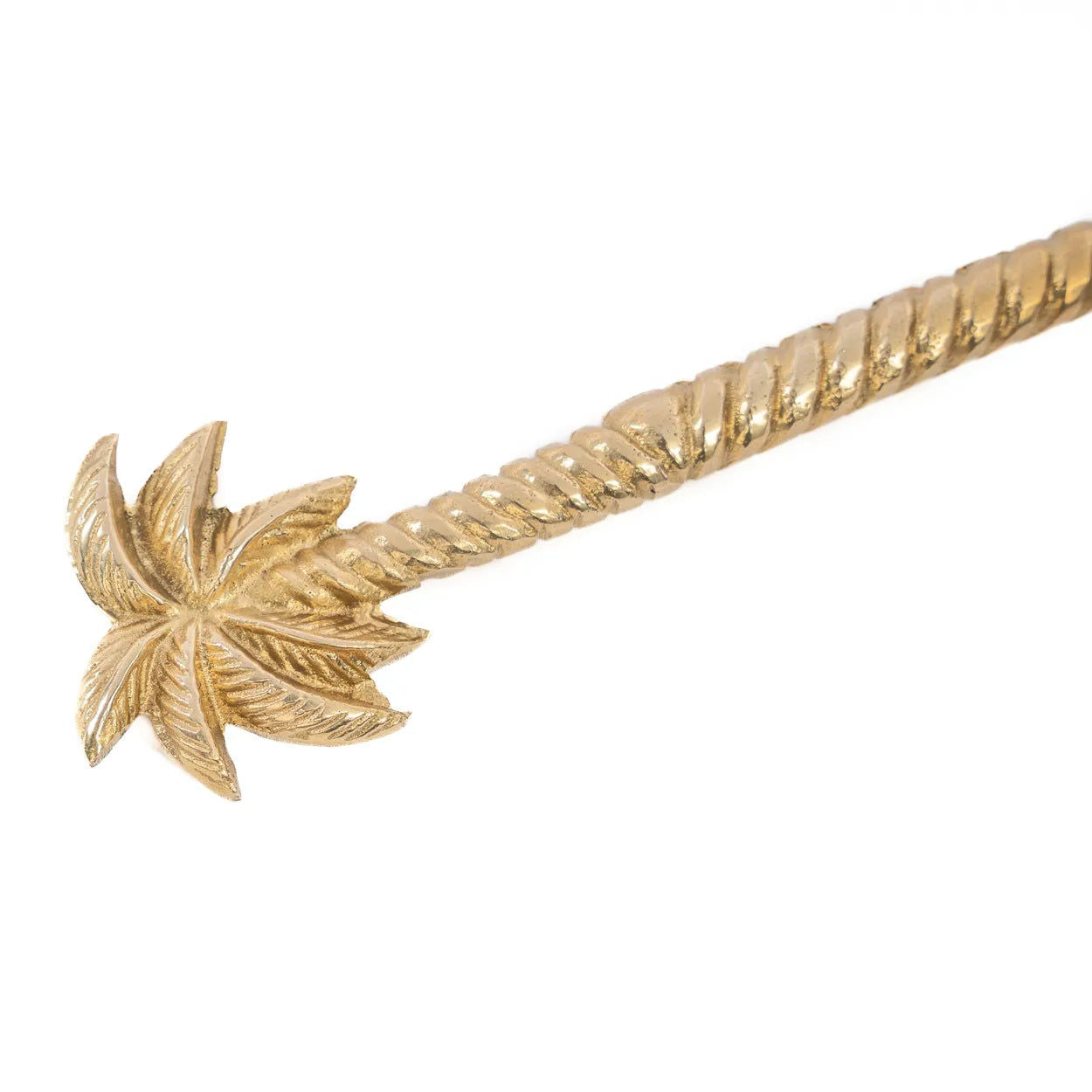 Bazarbizar-The Palm Tree Salad Spoon - Gold