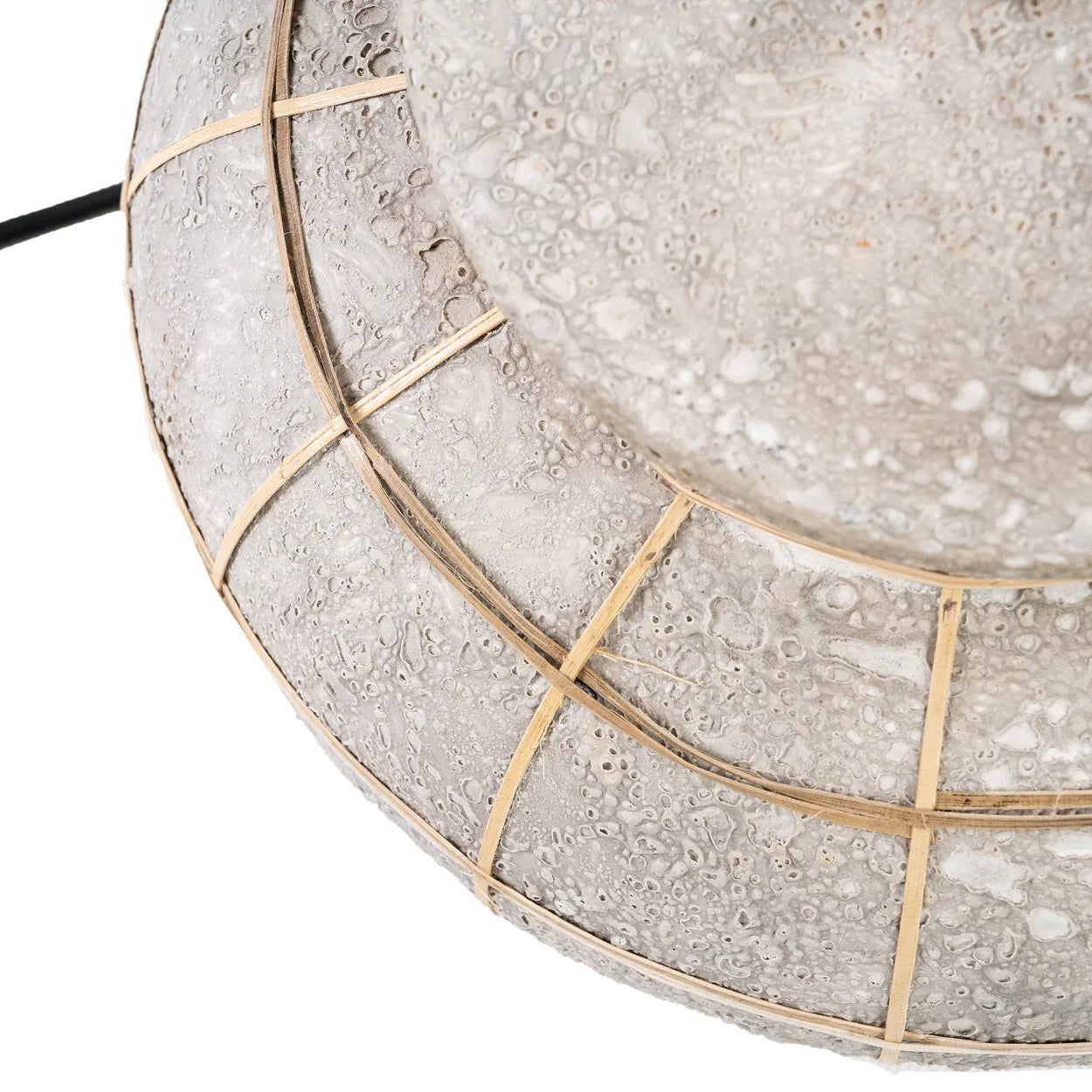 Bazarbizar-The Kythira Table Lamp - Natural Concrete