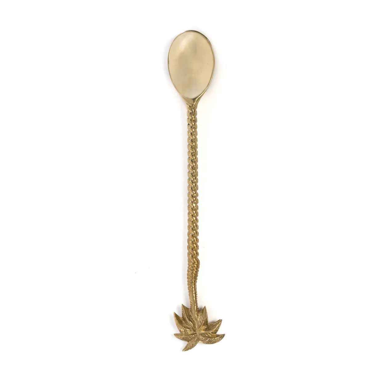 Bazarbizar-The Palm Tree Long Spoon - Gold