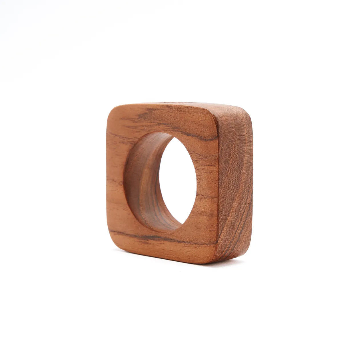 Bazarbizar-The Teak Root Napkin Rings - Set of 4