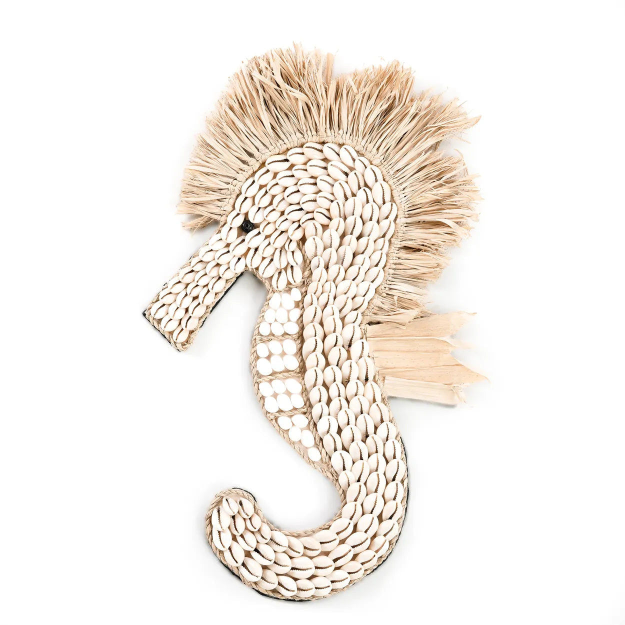 Bazarbizar-The Shell Sea Horse - White