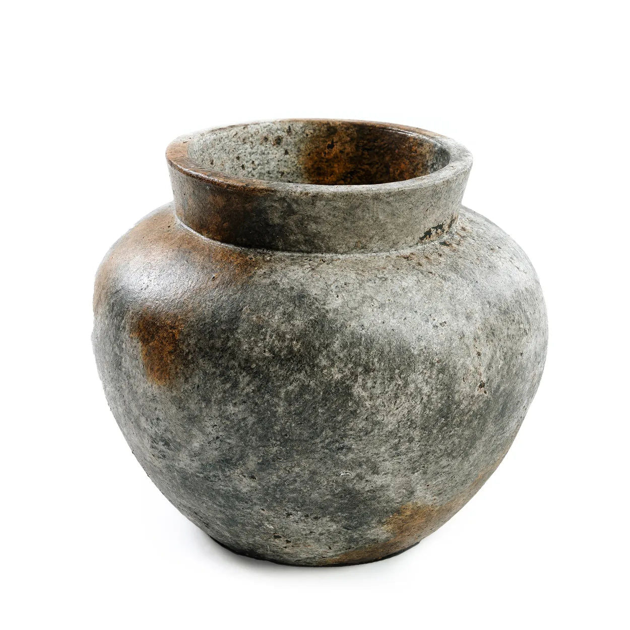 Bazarbizar-The Funky Vase - Antique Grey - M