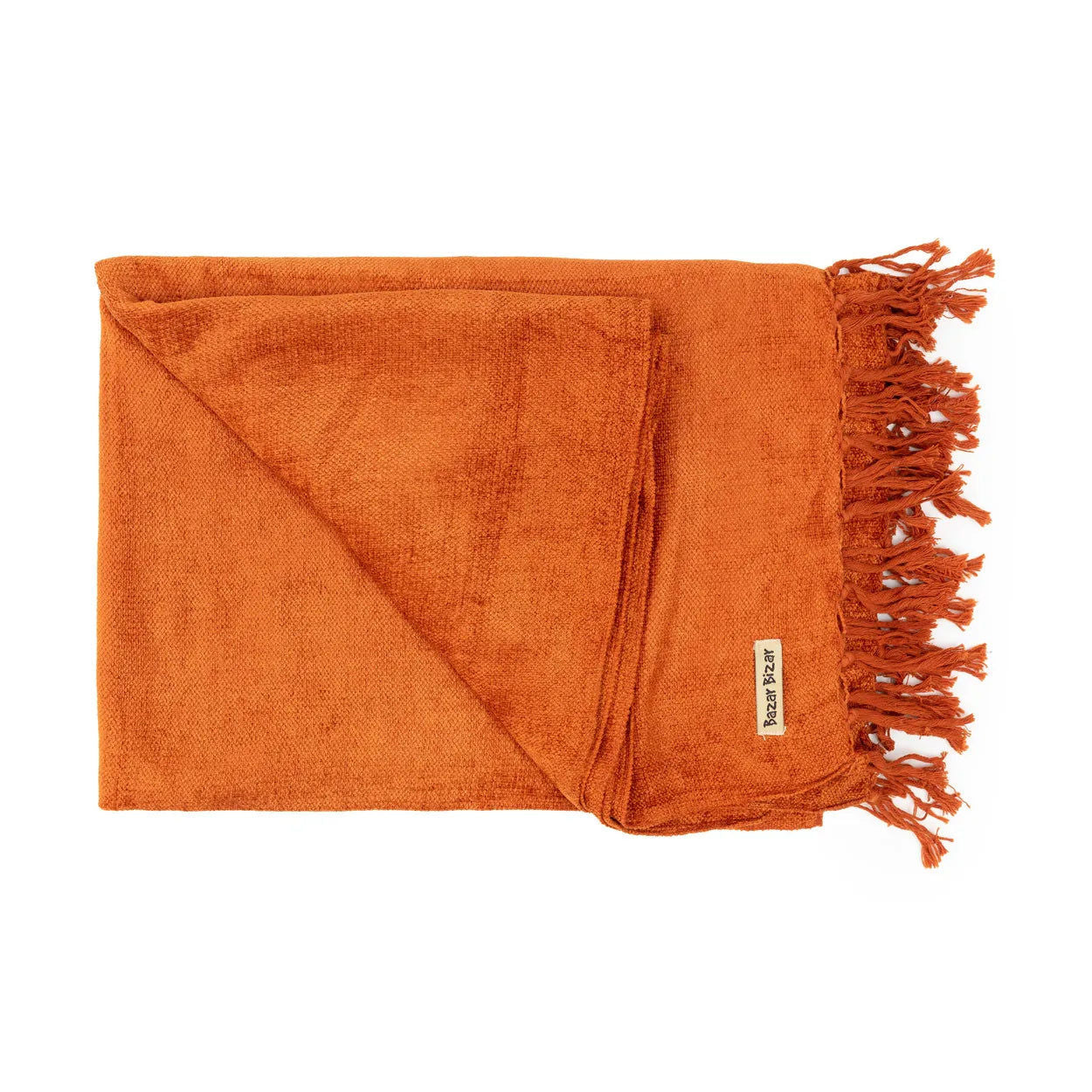 Bazarbizar-The s'il vous Plaid - Rust Velvet