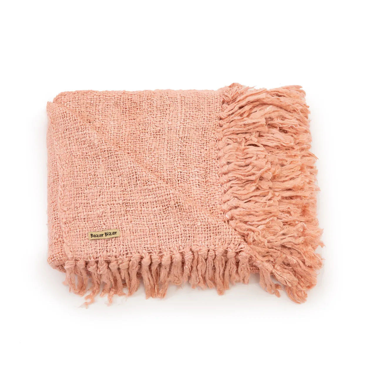 Bazarbizar-The s'il vous Plaid - Salmon Pink